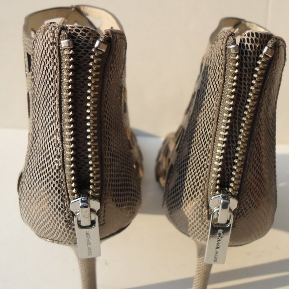SIZE 8M. MICHAEL Michael Kors Yvonne cage heels booties - Picture 6 of 16